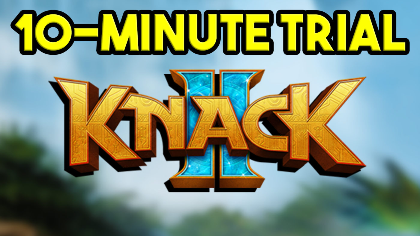 Knack 2 の「10 分間トライアル」ビデオでは、60fps で改良された戦闘を紹介しています