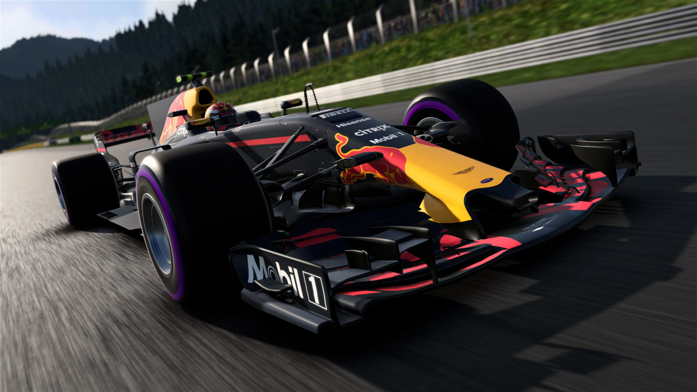 F1 2017 アップデートで Xbox One X サポートが追加、イライラするバグなどが修正