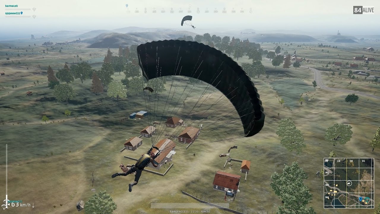 PUBG マップ選択オプションは発売後に早期アクセスから登場