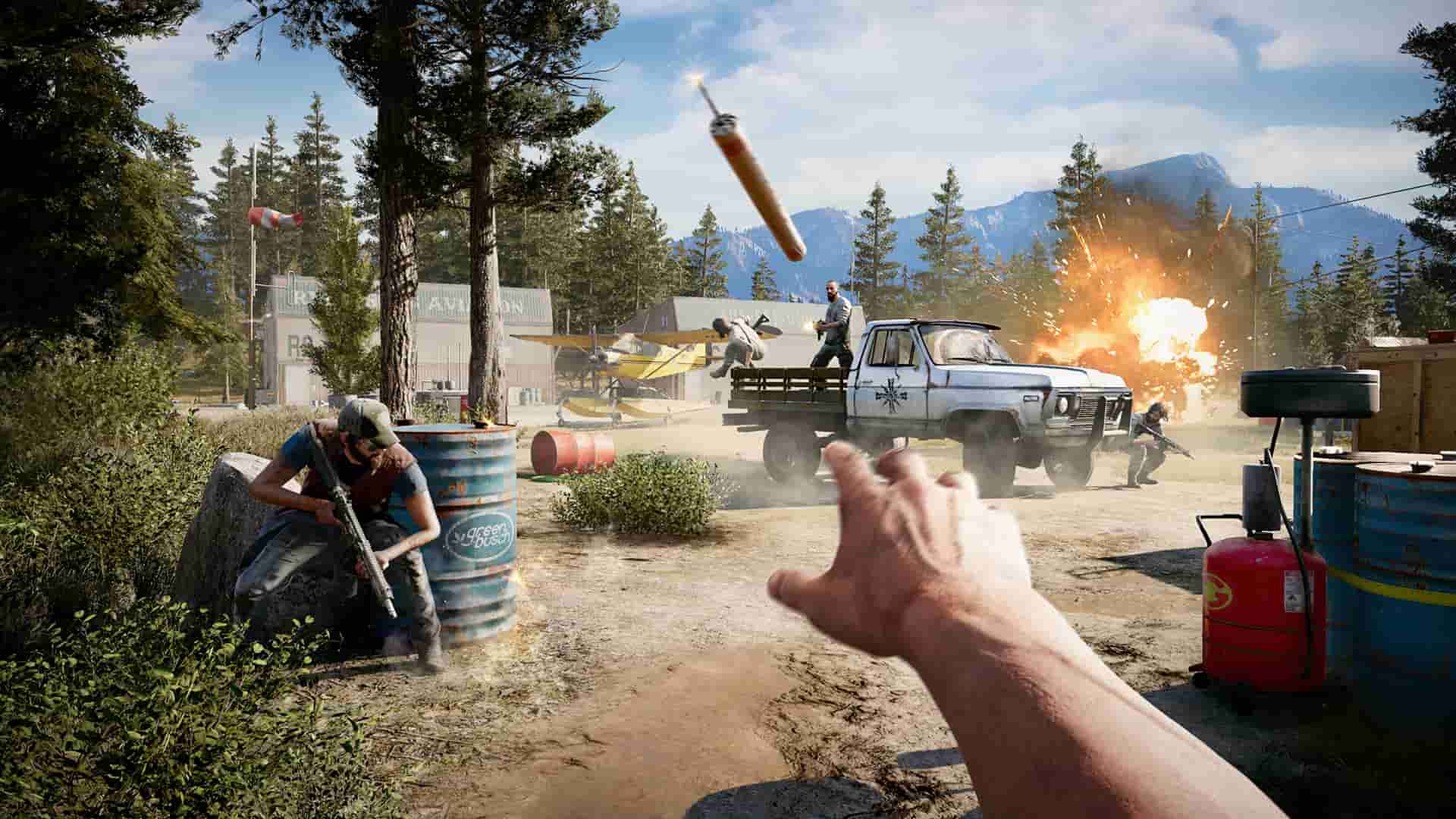 Far Cry 5 Arcade でプレイヤーはカスタム マップを作成してプレイできる