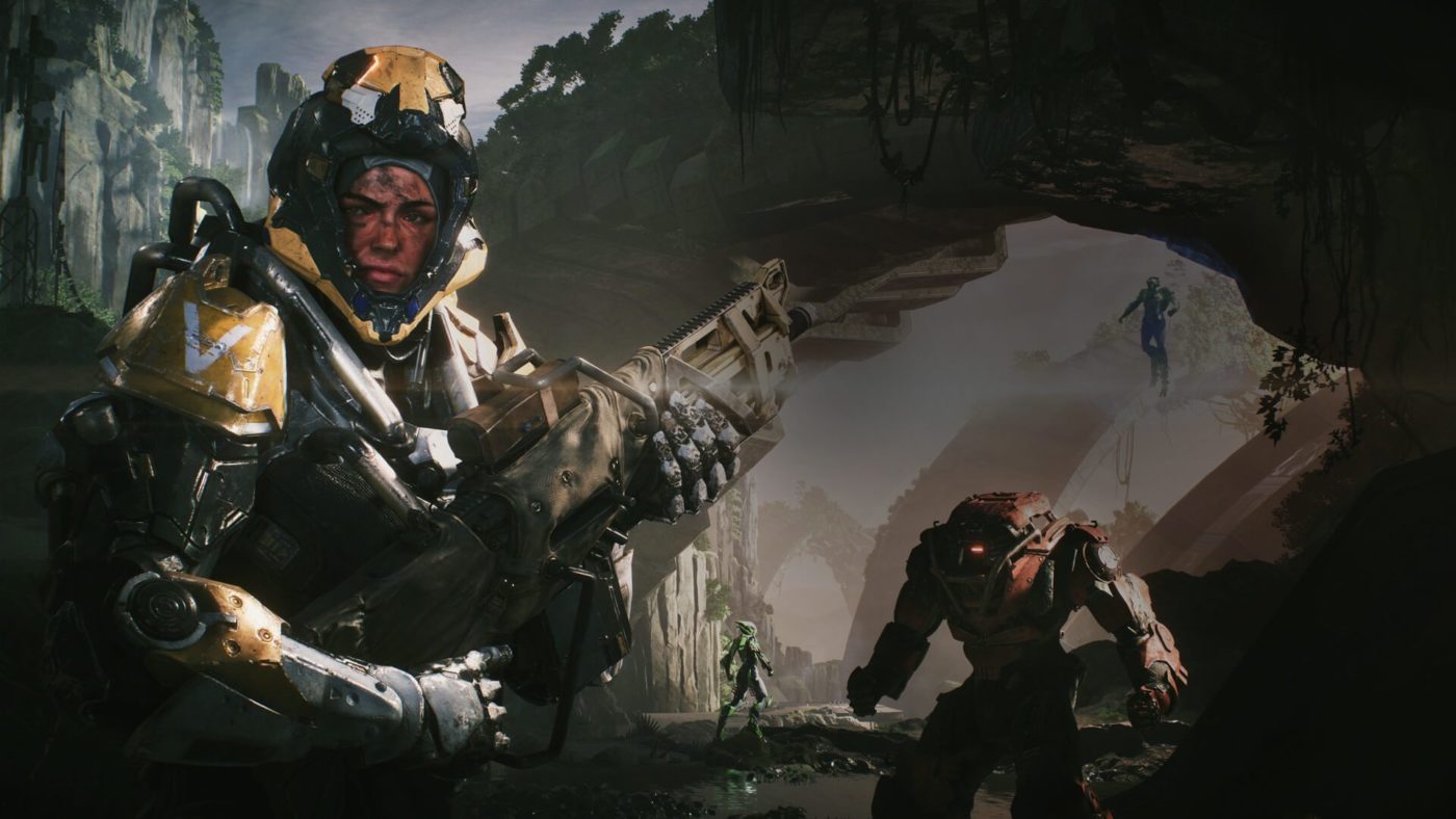 Anthem Character Creatorはデモでは利用できず、フォトモードは起動時に利用できません