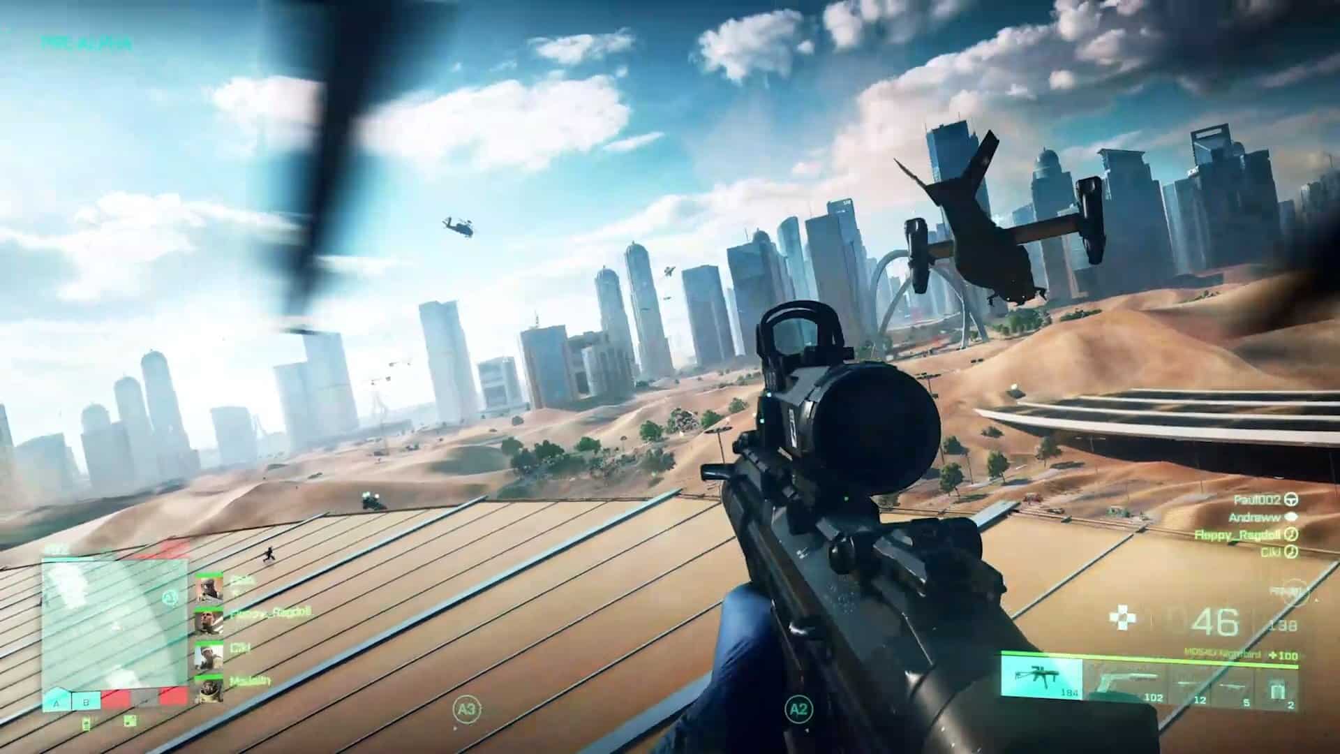 「Battlefield 2042」オープンベータと早期アクセスベータの日付がOrigin APIによって廃止される