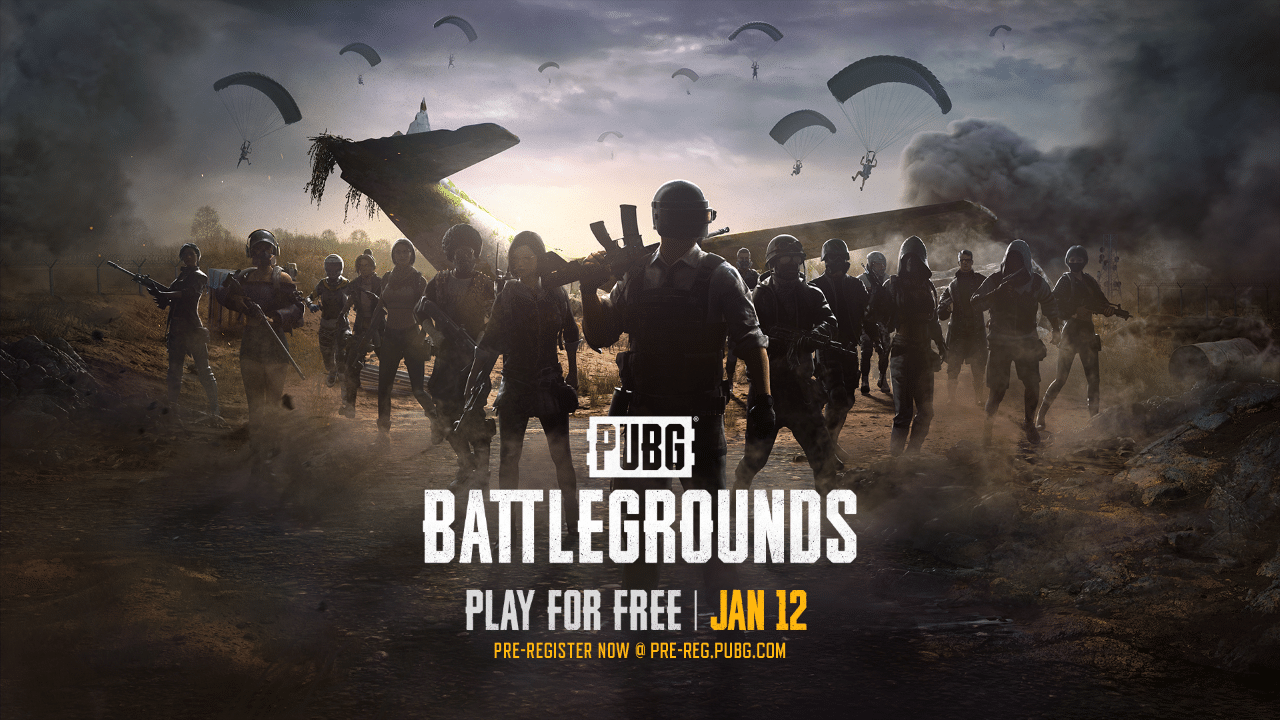 PUBG が 1 月 12 日に無料プレイになり、Battlegrounds Plus が発表