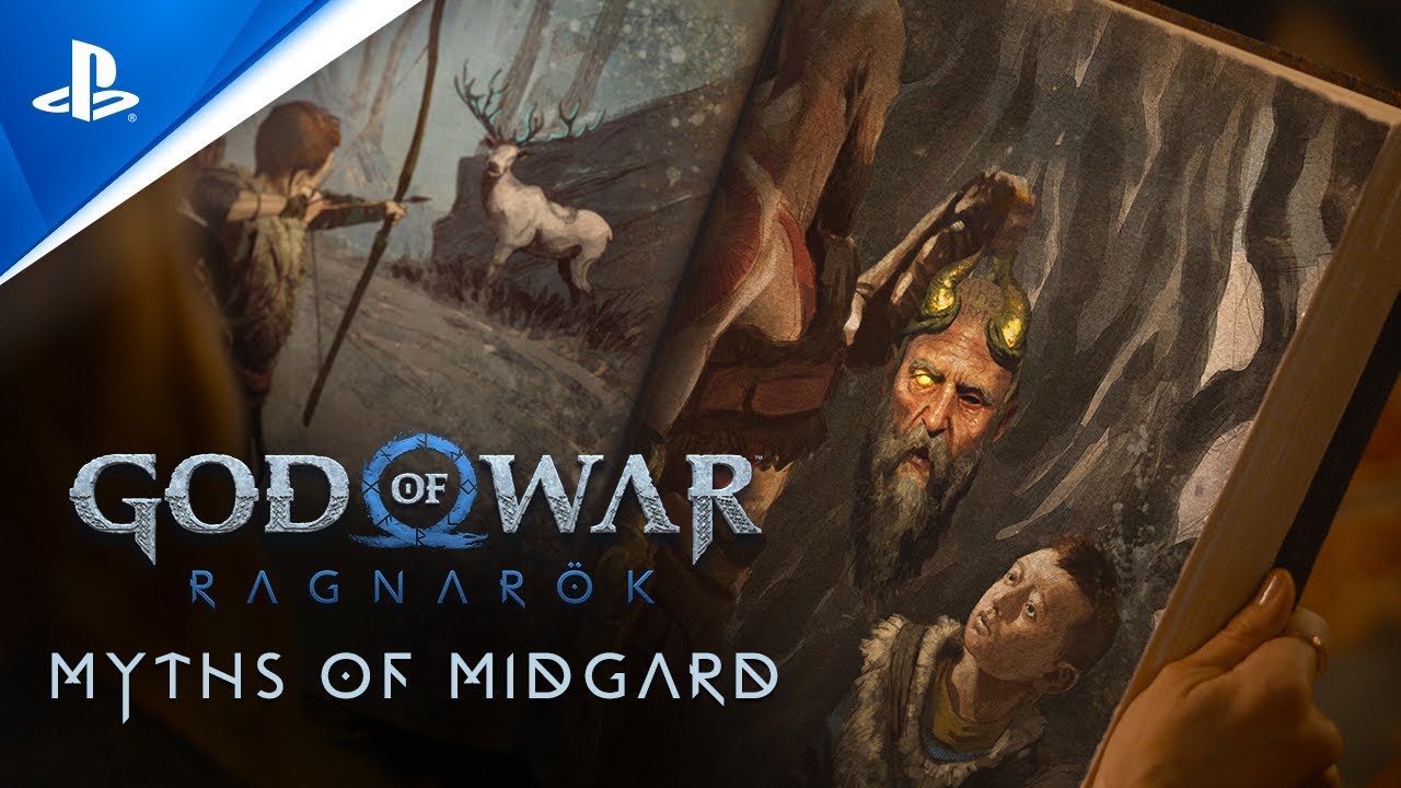 God Of War Ragnarok Myths of Midgard ビデオがこれまでのストーリーを要約