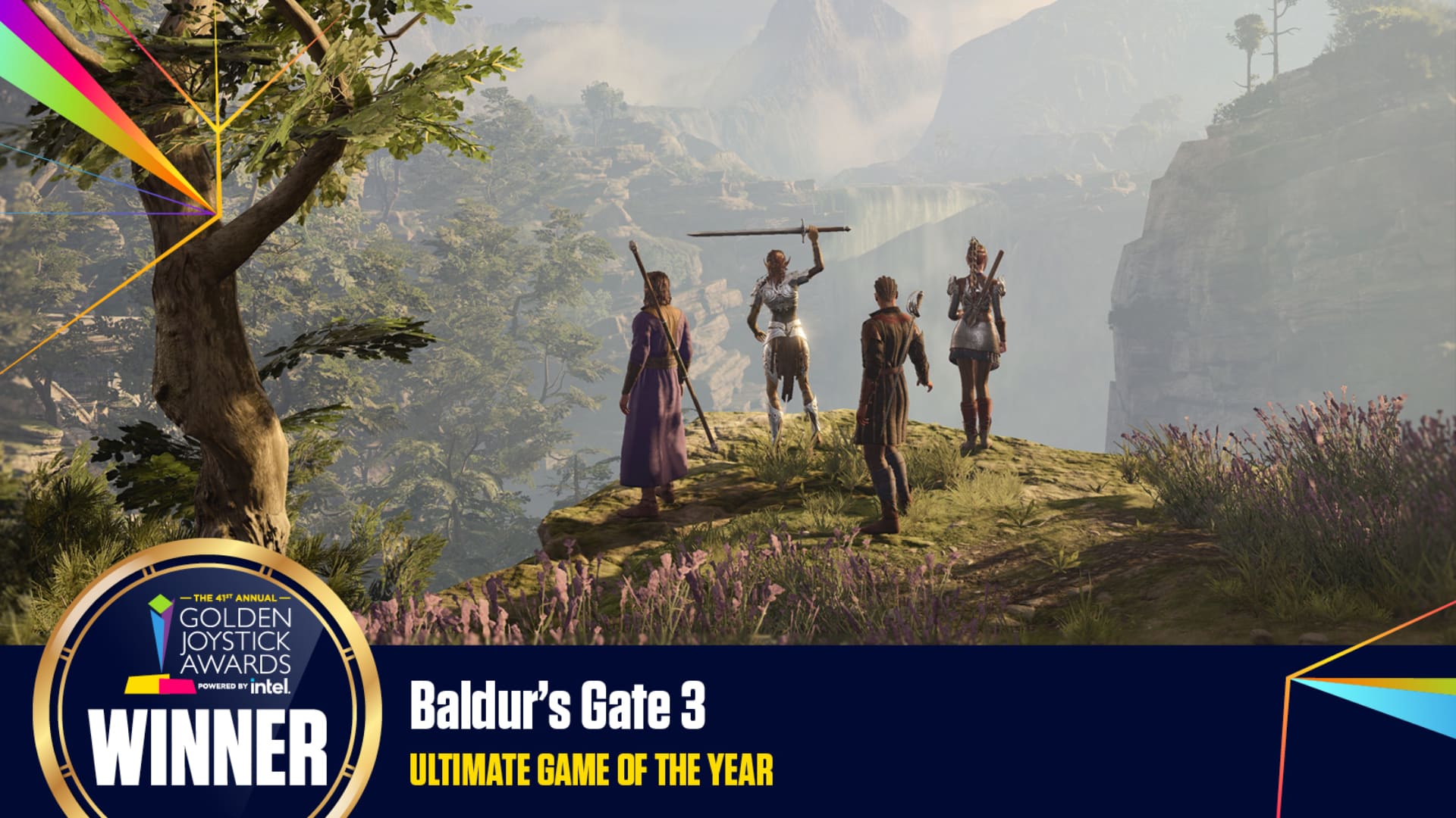 Baldur's Gate 3 が 2023 Golden Joystick Awards で Ultimate Game of the Year 賞を受賞