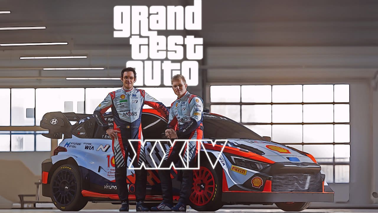 ヒュンダイ WRC チームが再現した GTA 6 トレーラー