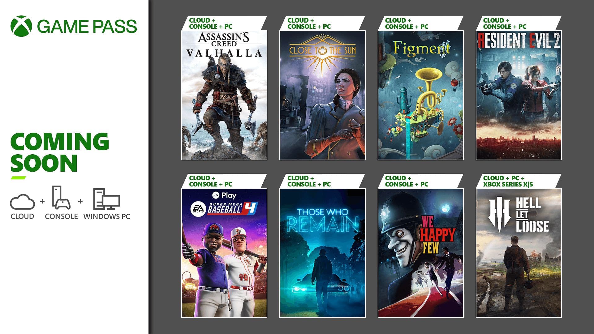 Xbox Game Pass 2024 年 1 月のラインナップ