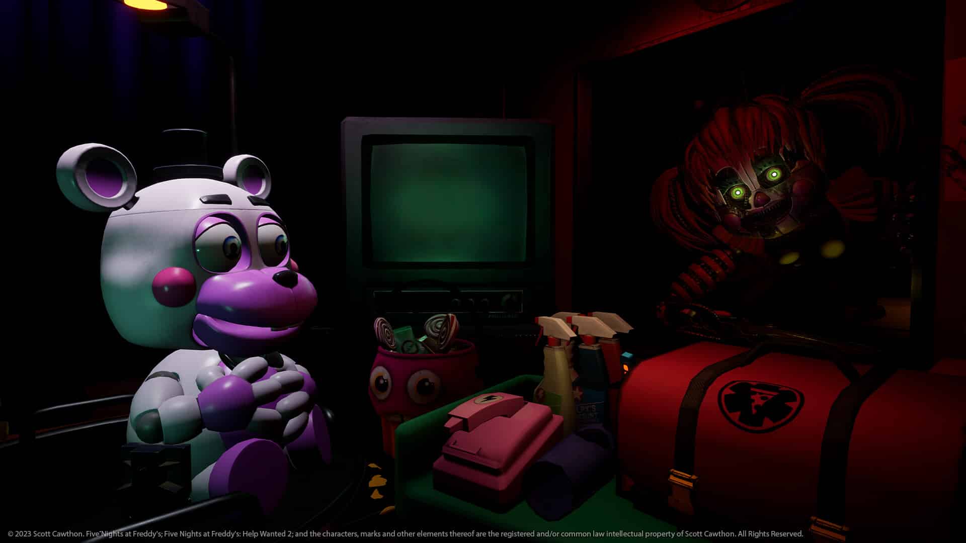 Five Nights at Freddy's Help Wanted 2 アップデート 1.008 が Xbox シリーズおよびスイッチ バージョンとともにリリースされました